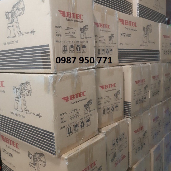 Máy phun sơn bằng điện 600w Btec BT27-800