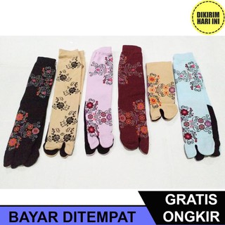 Set 6 Đôi Vớ Đen Xd4356 Ngón Chân