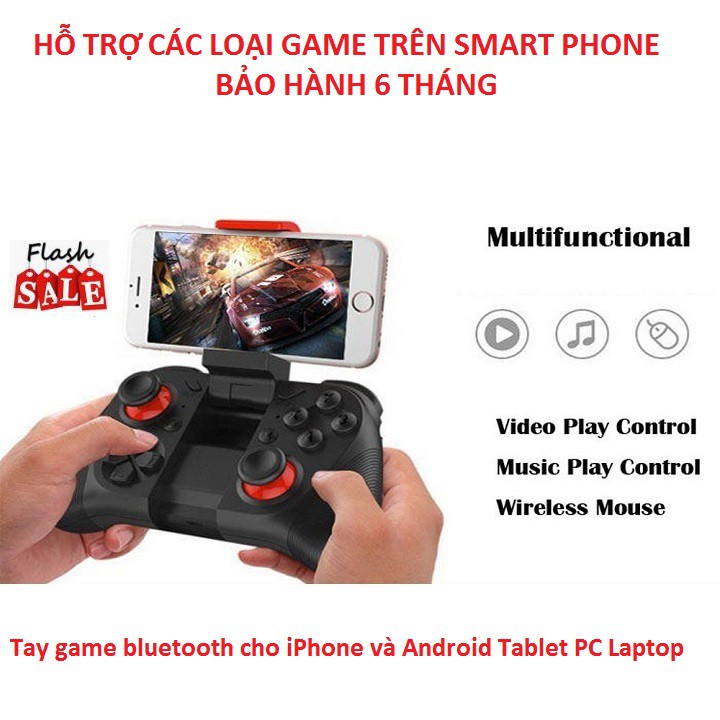 Tay Cầm Chơi Game Bluetooth Mocute 050