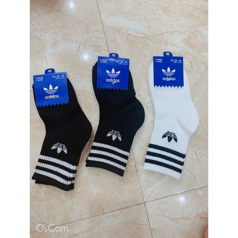 Tất, Vớ Adidas Cao Cổ Trẻ em VNXK ( Mua 5 Tặng 1 adidas cổ thấp hàng vnxk )