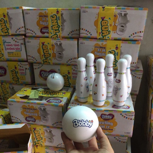 Về nhiều khách nhé Bộ bowling cho bé Hkm của bobby