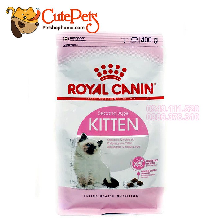 Thức ăn cho mèo con Royal Canin Kitten 36 1kg - CutePets Phụ kiện thú cưng Pet shop Hà Nội