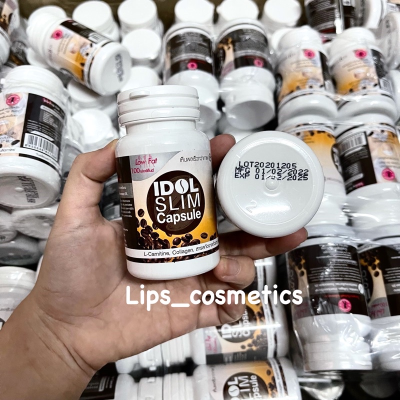 Giảm cân cà phê Idol Slim Capsule 15 viên màu trắng chính hãng Thái Lan-Coffee