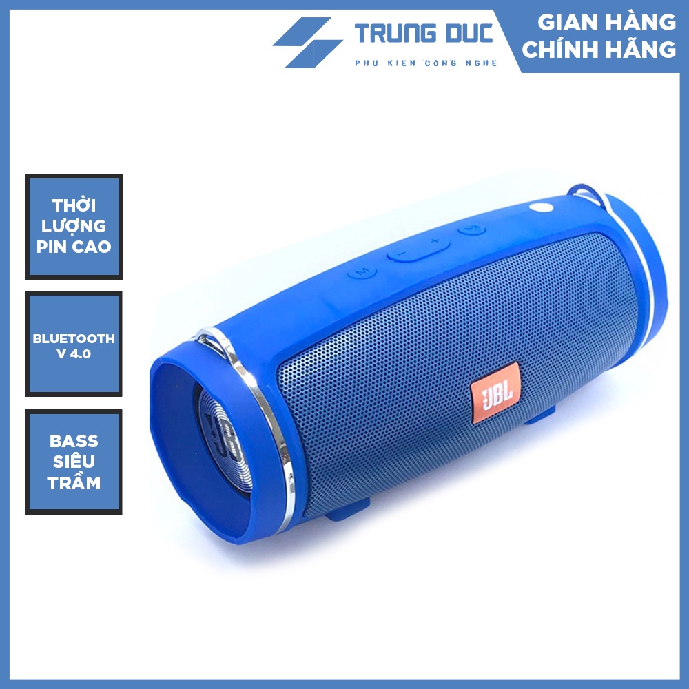 Loa Bluetooth Charge +4 Mini TD09 Tích Hợp Microphone Với Công Nghệ SoundClear Giúp Hạn Chế Tiếng Ồn, Tăn