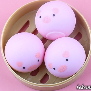 [KÈM HỘP TRE] 3 Bé Squishy Mochi Bánh Bao Heo Hồng Lợn Hồng đáng yêu GIÚP GIẢM STRESS CỰC ĐÃ/ BÁNH BAO BÓP BÓP