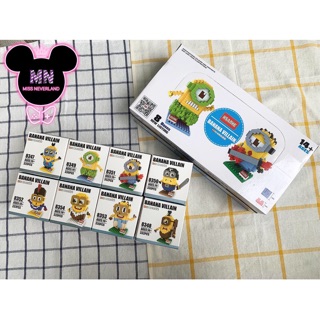 Minion 8 mẫu - xếp hình nanoblock