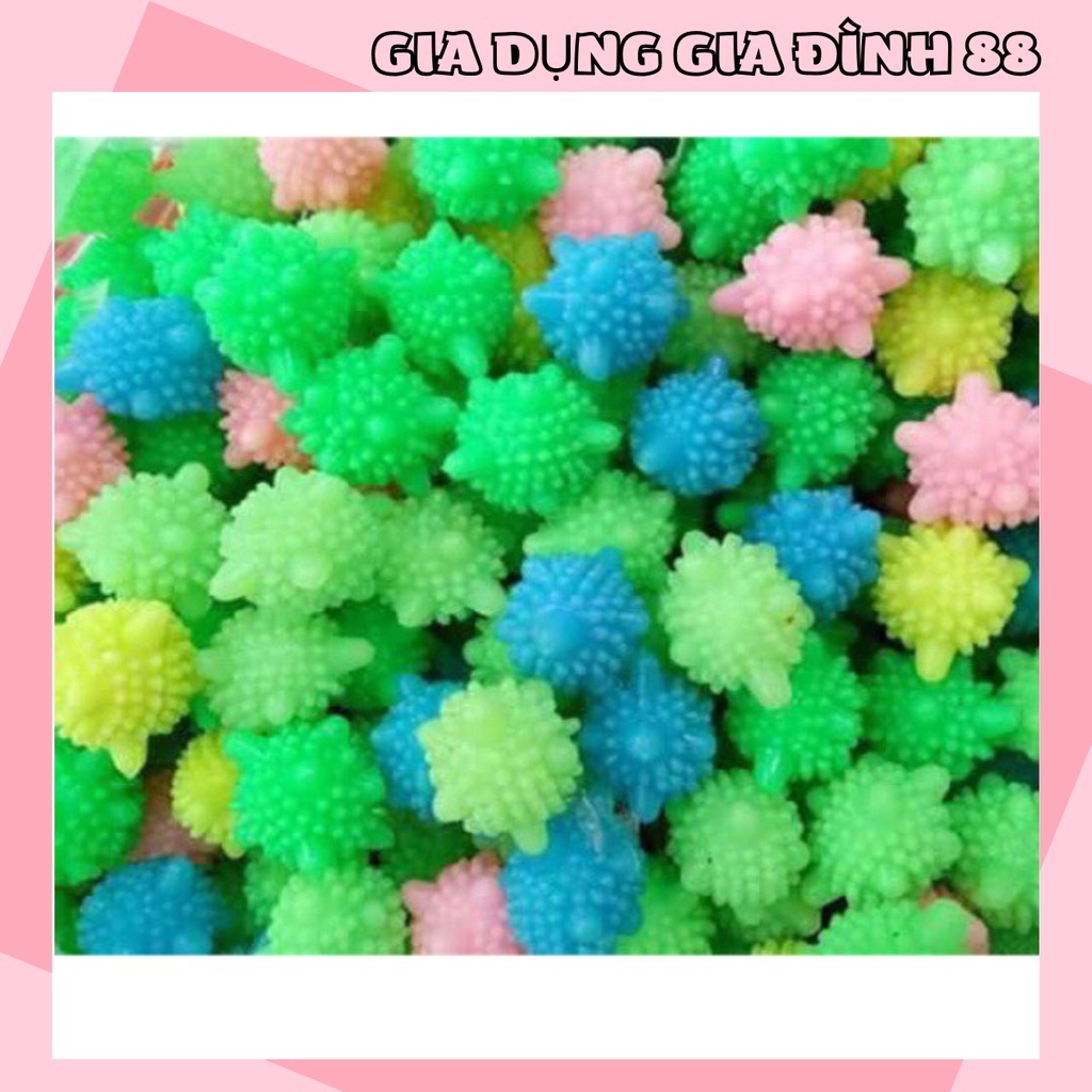 Set 10 bóng giặt gai giặt sạch giảm nhăn GIA DỤNG GIA ĐÌNH