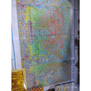 tranh thêu chữ thập Phật bà