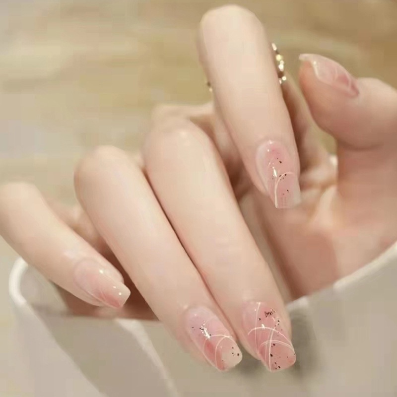 Móng tay giả phối màu lạ mắt (bộ 24 móng) 💖 SẴN KEO DÁN 💖