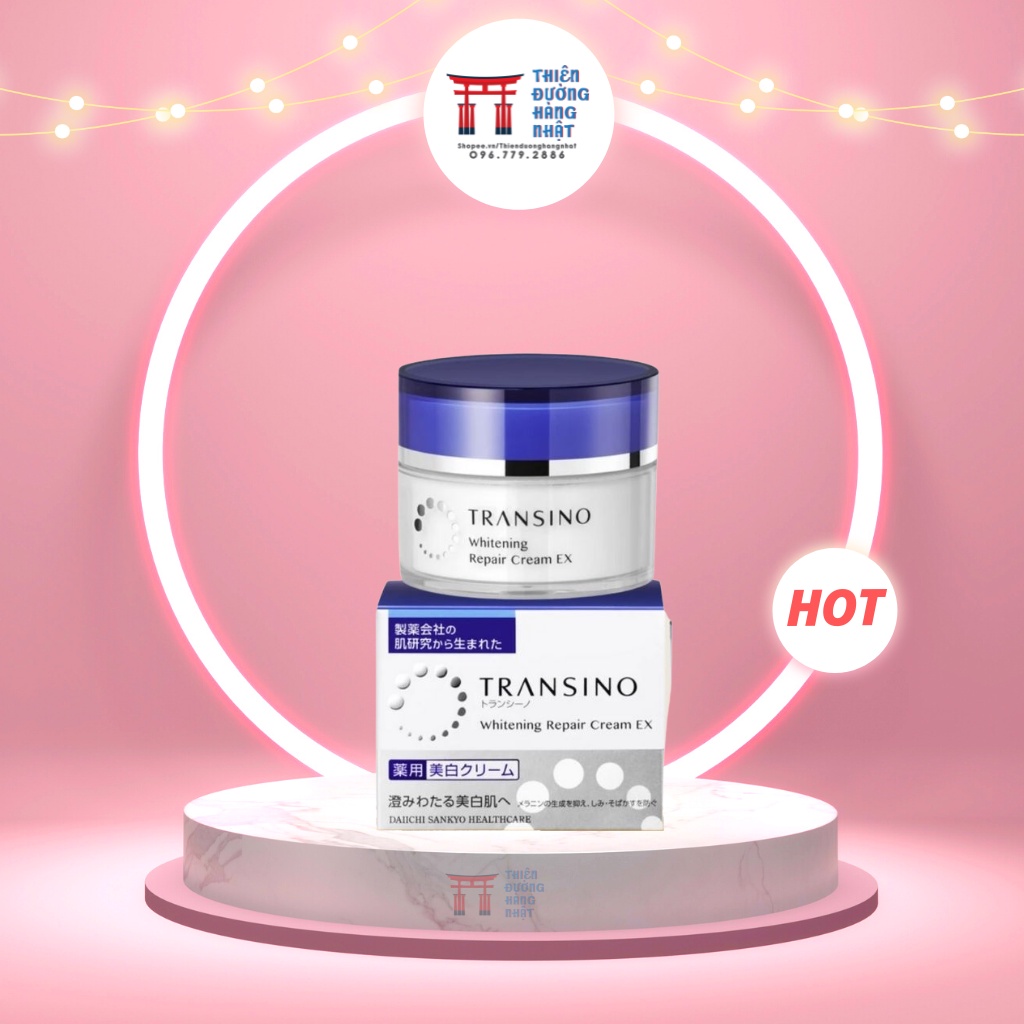 Kem dưỡng trắng da ban đêm Transino Whitening Repair Cream EX 35g