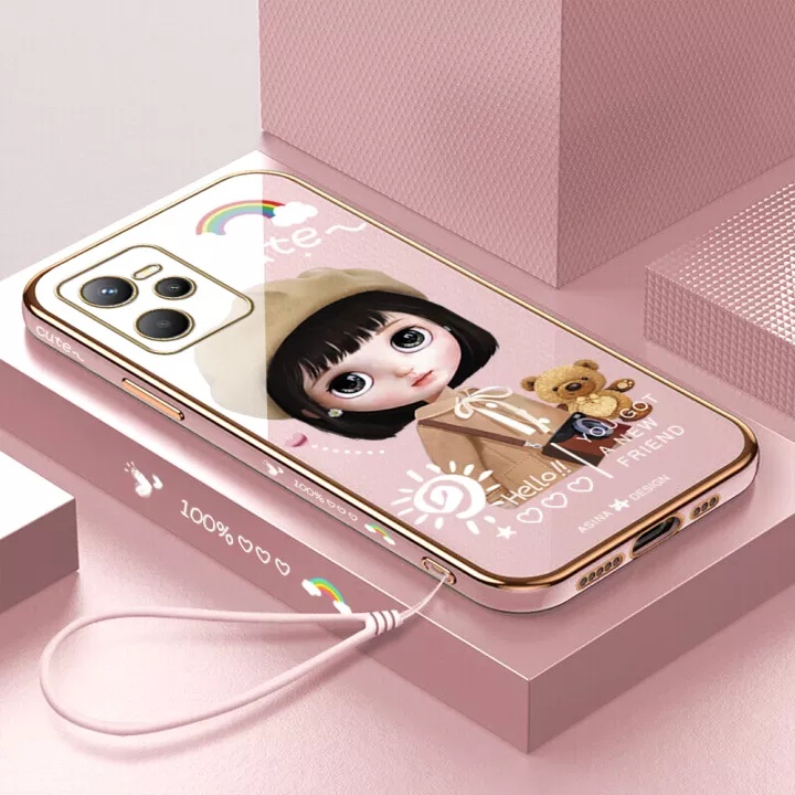 Ốp Điện Thoại Cho Realme C2 Realme 5 5i 5S 6i C3 RealmeC35 Realme 8 8PRO 4G Realme9 9PRO+ 9 PRO V25 Realme C31 C21 OPPO A1K