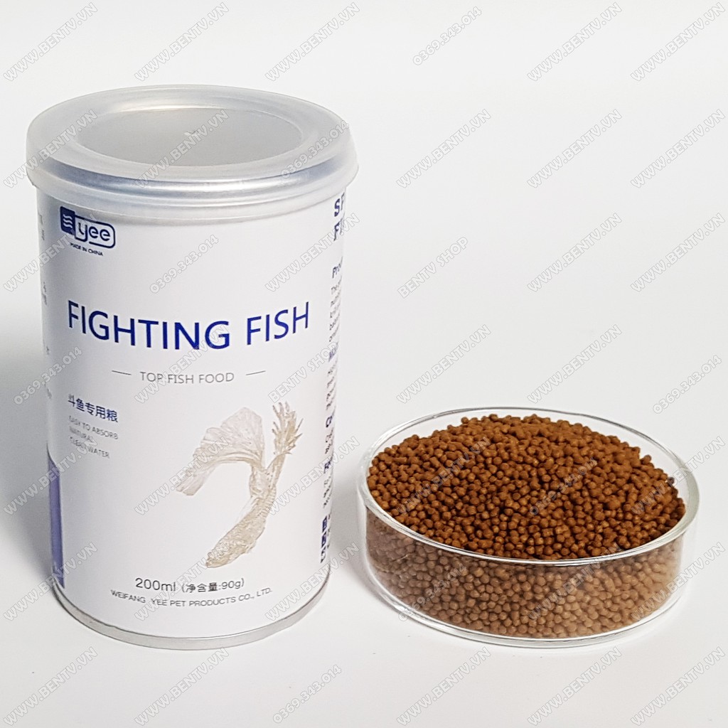 Thức Ăn Cá Betta - Hỗ Trợ Lên Màu Vây Đẹp (90g)