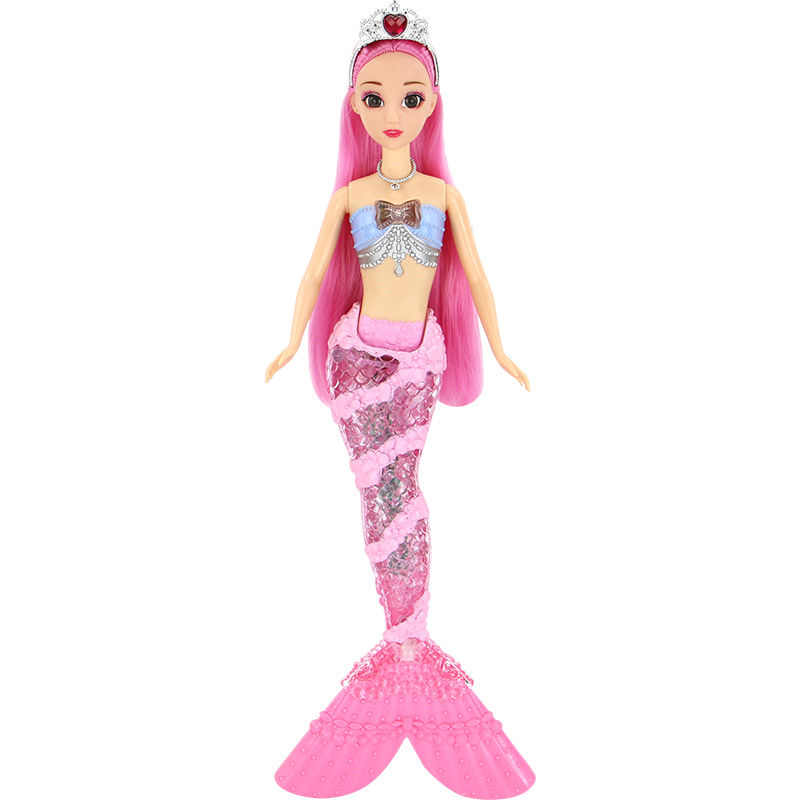 Bộ Đồ Chơi Búp Bê Barbie Nàng Tiên Cá Xinh Xắn Cho Bé X