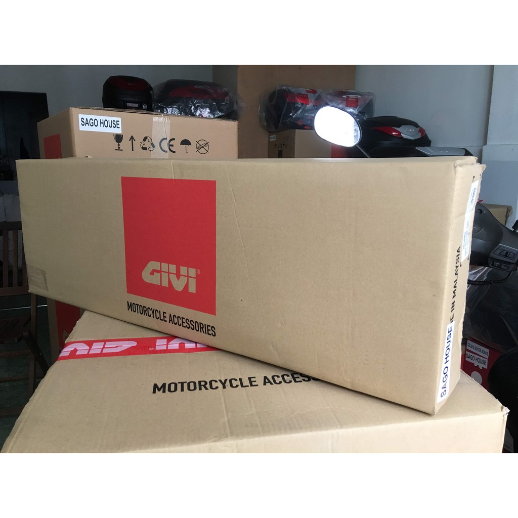 Baga SRV NVX 155 chính hãng - AEROX 155, baga Givi chính hãng, mới 100%