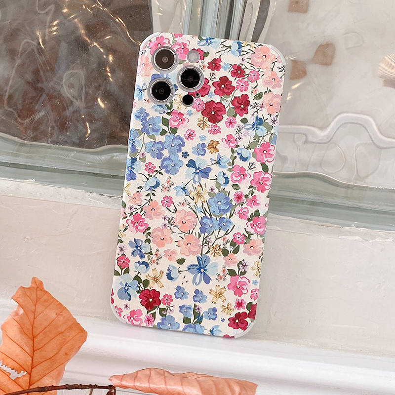Ốp Lưng Họa Tiết Hoa Xinh Xắn Cho Iphone 12 Pro Max Mini Iphone Se2020 11pro Max Ix Xr Xs Max 7 8 Plus | BigBuy360 - bigbuy360.vn