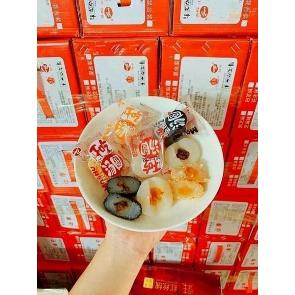 Bánh mochi Đài Loan hai cô gái thùng 500g