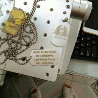 Thẻ bài lính, Dogtag
