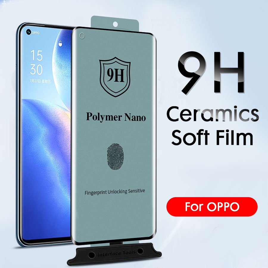 Miếng Dán Cường Lực Full Màn Hình Cho Oppo Reno 3 4 5 6 Pro Find X2 X3 Pro Neo