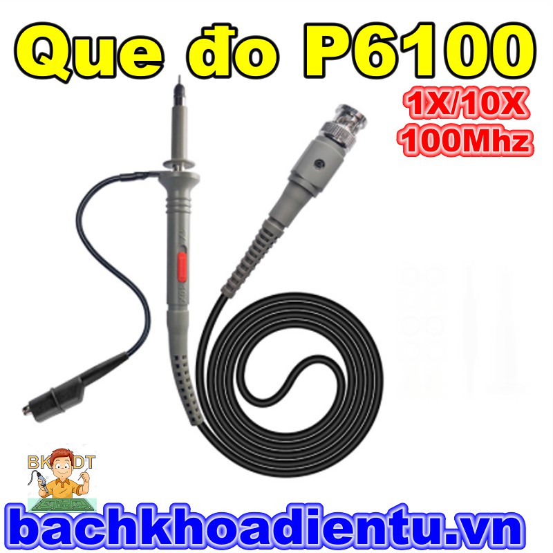 Que đo máy hiện sóng P6100 chính hãng.