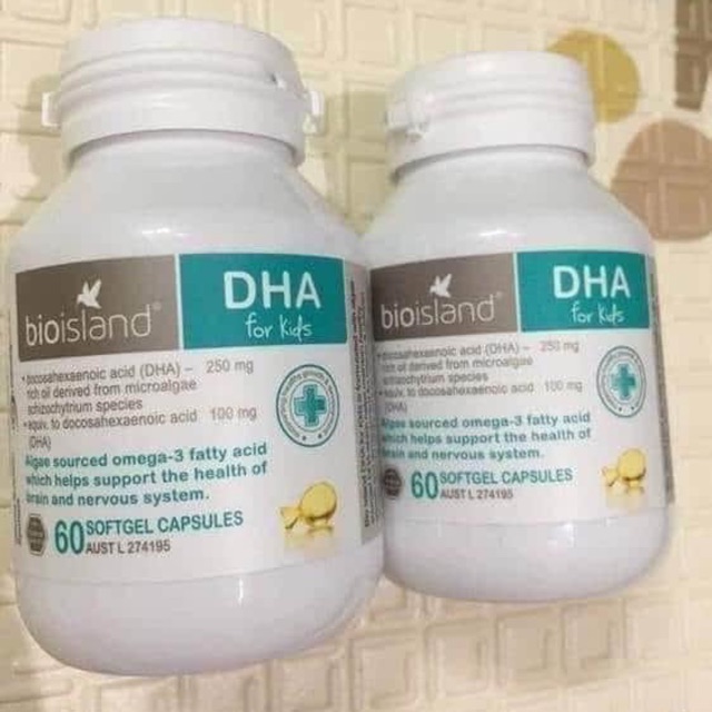 Viên bổ sung dha cho bé