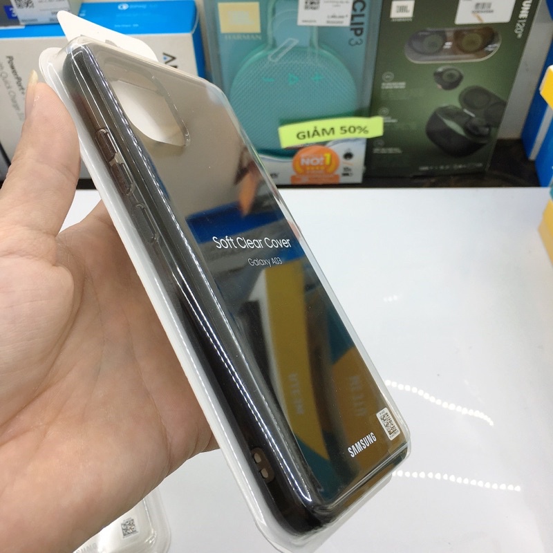 Chính hãng nguyên seal - Ốp lưng Samsung Galaxy A03 Soft Clear Cover
