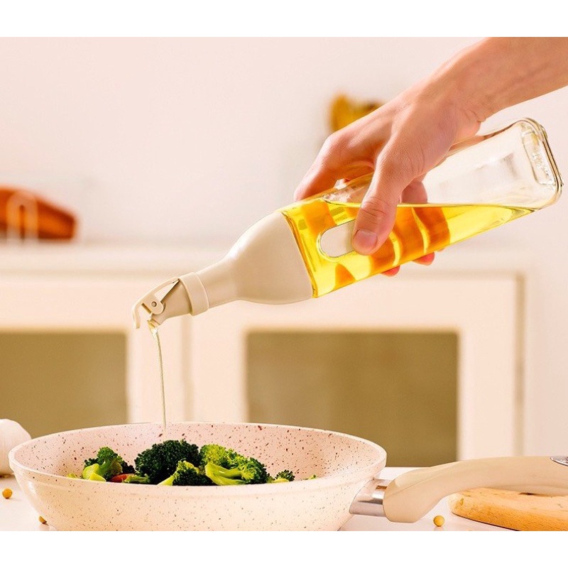 Chai đựng dầu ăn, nước mắm thuỷ tinh cao cấp