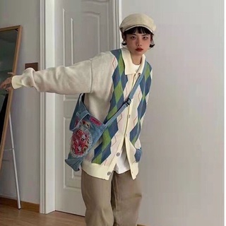 [ORDER TAOBAO 30 NGÀY KÈM ẢNH THẬT] ÁO CARDIGAN Ô TRÁM