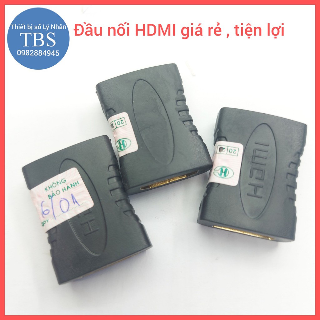 Đầu chuyển HDMI hai đầu cái, đầu chuyển HDMI tiện lợi