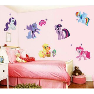 Decal dán tường Pony bé nhỏ - Tình bạn diệu kỳ