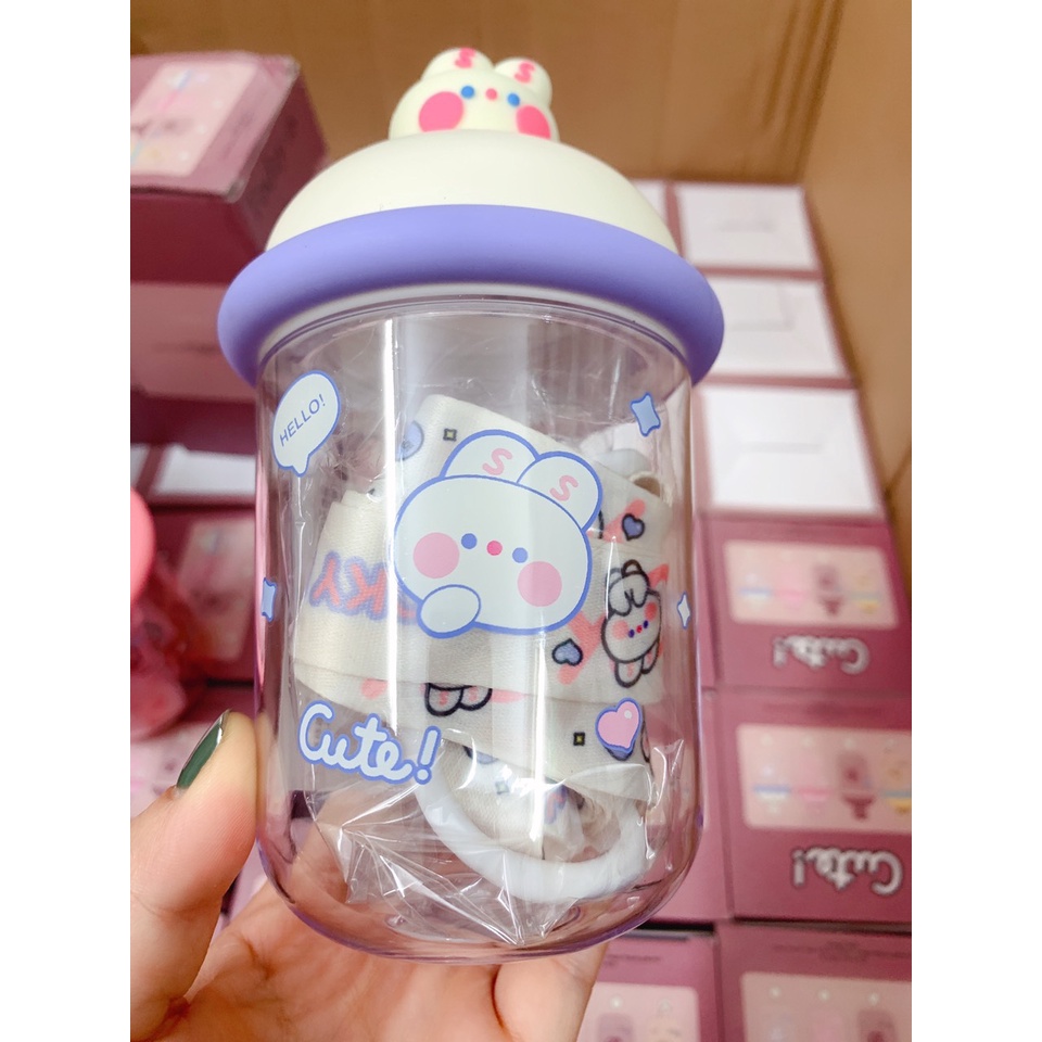 Bình Nước Tập Uống Cho Bé Cute, Bình Nước An Toàn, Dễ Sử Dụng Babibu - BNTU
