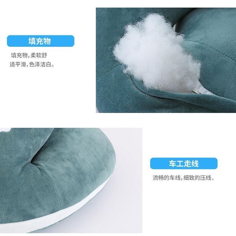 Gối Ngủ Hình Chữ U Bằng Cao Su Non Cotton PP Hình Chữ U Họa Tiết Marvel Dùng Khi Đi Du Lịch