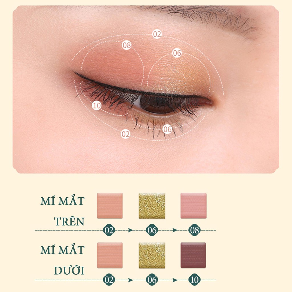 Bảng Phấn Mắt 12 Màu PROCOLOR SOONPURE Tone Màu Hot Trend, Tiện Lợi Sử Dụng. | BigBuy360 - bigbuy360.vn