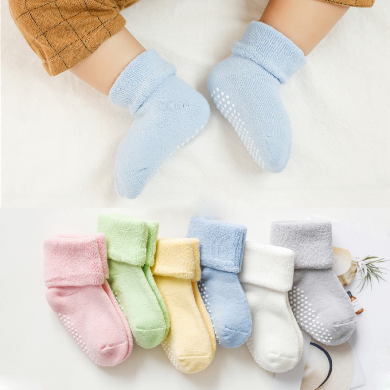 Vớ Cotton Chống Trượt Xinh Xắn Dành Cho Bé Từ 1-3 Tuổi