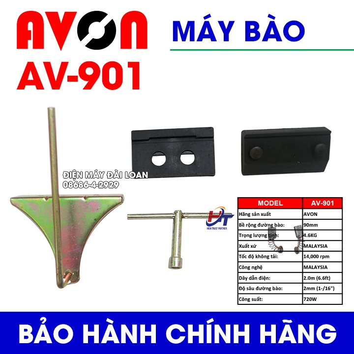 Máy bào gỗ AVON mã hàng AV-901