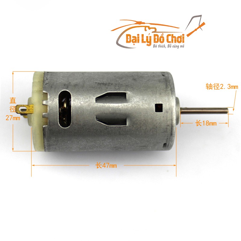 Động cơ 6v tốc độ cao chuyên dùng chế các loại mô hình điều khiển từ xa giá thành hợp lý