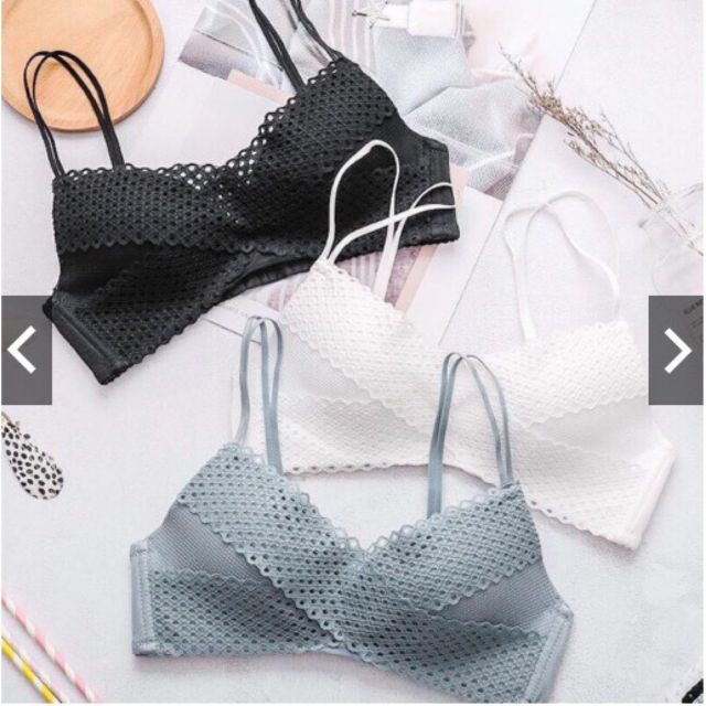 Áo lót su phối ren mềm mịn tinh tế ms994