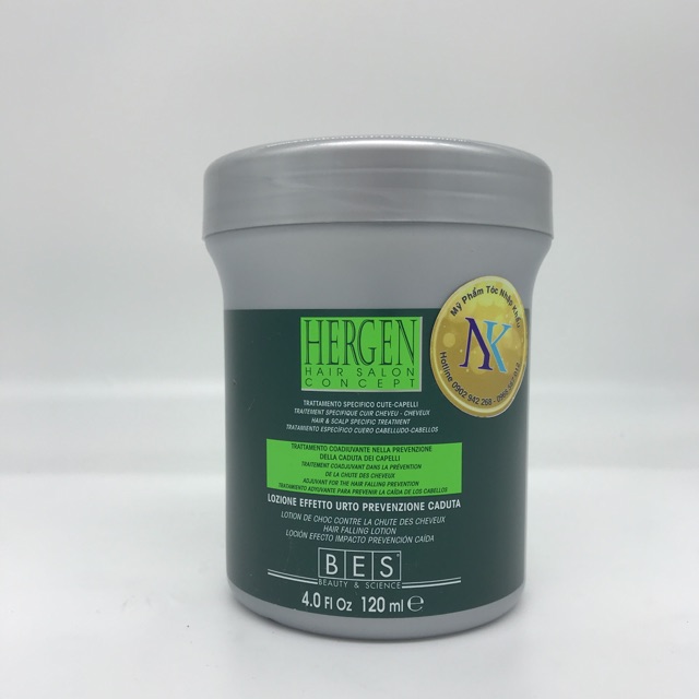 Huyết thanh chống rụng & kích thích mọc tóc Bes Hergen 12*10ML