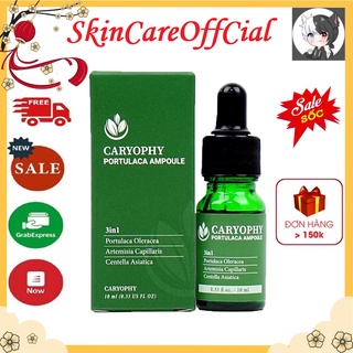 Serum mụn Caryophy cho da dầu ngăn ngừa thâm mụn mụn ẩn mụn bọc mụn trứng cá các loại mụn và thâm hàn quốc 10ml