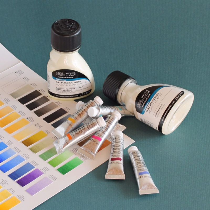 Dung Môi Pha Acrylic + Keo Chặn Màu Nước 2 Trong 1 WINSTOR &amp; NEWTON 75ml