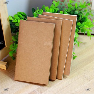 {FCC}SWT"Kraft paper notebook blank notepad book vintage journal notebooks{sweetcreature.vn}