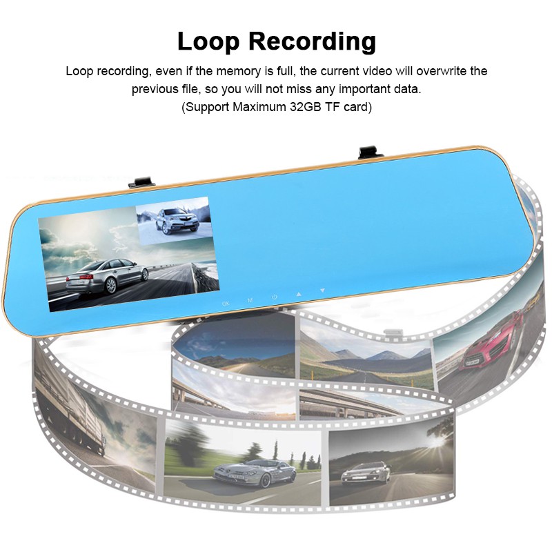 Máy Quay Hành Trình Cho Xe Hơi 4.3 '' | BigBuy360 - bigbuy360.vn