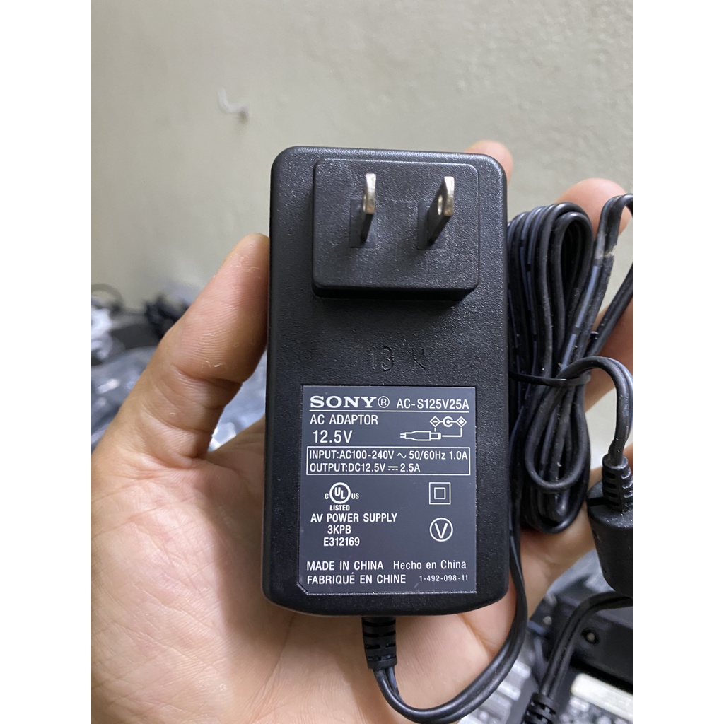 Cục sạc loa Sony 12.5V chính hãng Sony