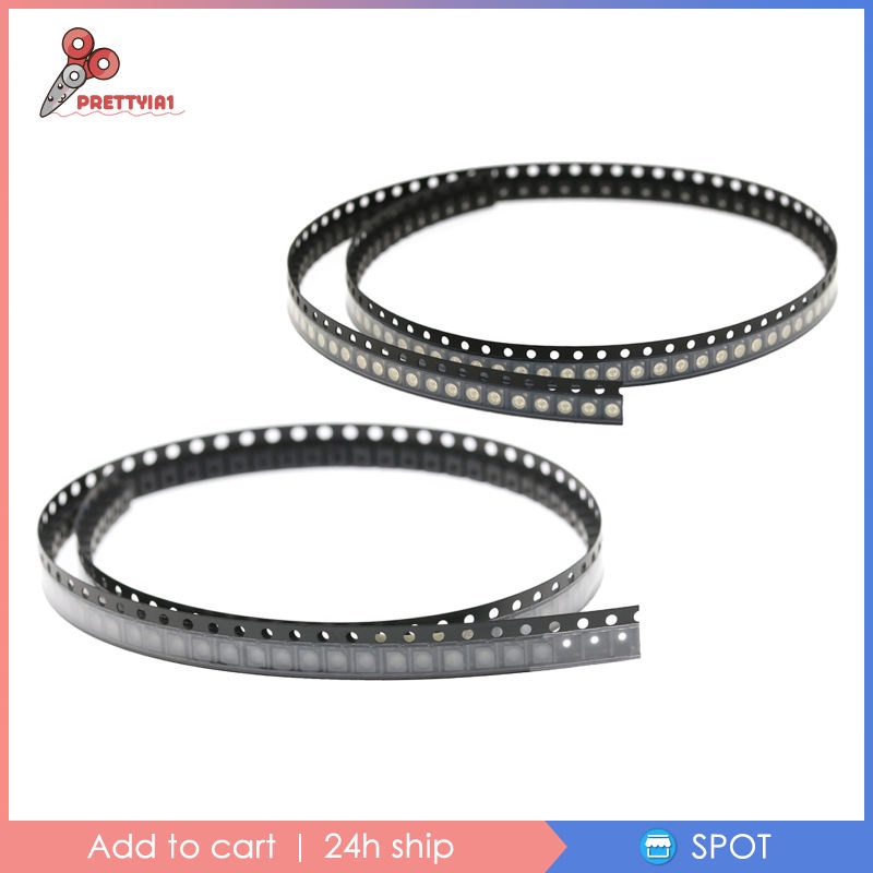 Bộ 100 đèn LED 3528 1210 SMD ánh sáng trắng | BigBuy360 - bigbuy360.vn