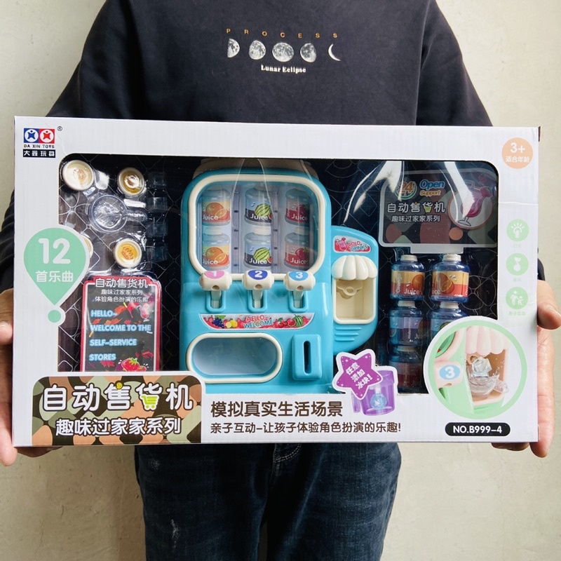 Máy bán nước ngọt cần gặt cho bé