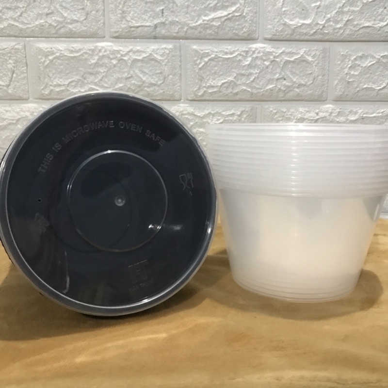 Tô nhựa tròn dùng 1 lần