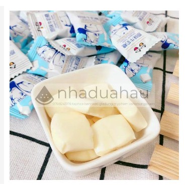 [Siêu Hot] Kẹo sữa chua ông già Đài Loan gói to 360gr vị trứng muối
