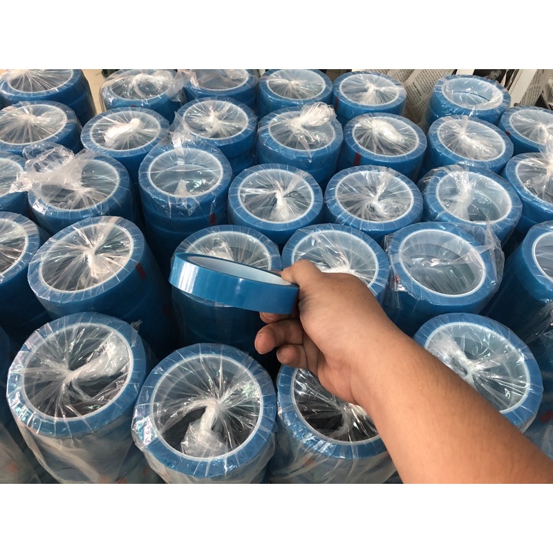 Băng keo xanh trong dán cho máy mới tháo ra Ko dính keo date 2010 trở xuống loại 2cm x50m