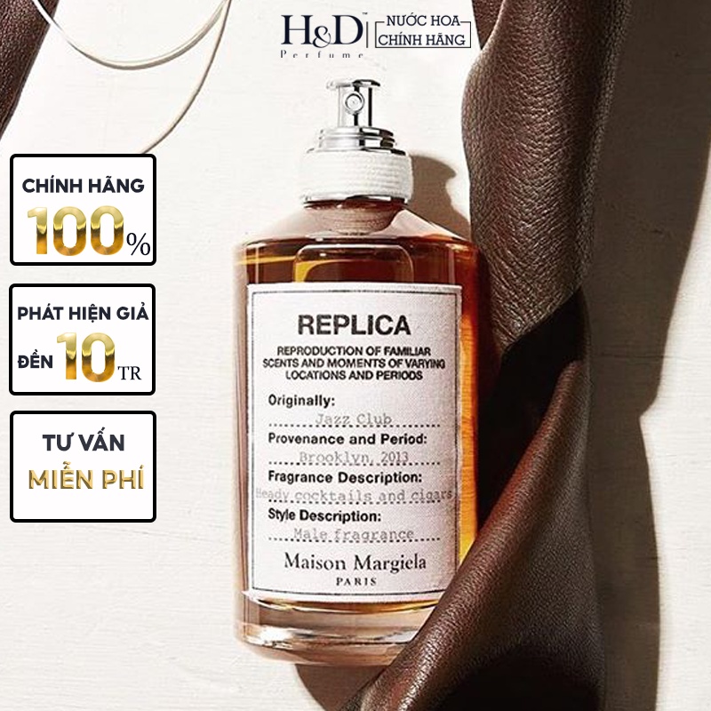 Nước hoa Replica Jazz Club Maison Margiela EDT Unisex   5ml/10ml/20ml HD Perfume