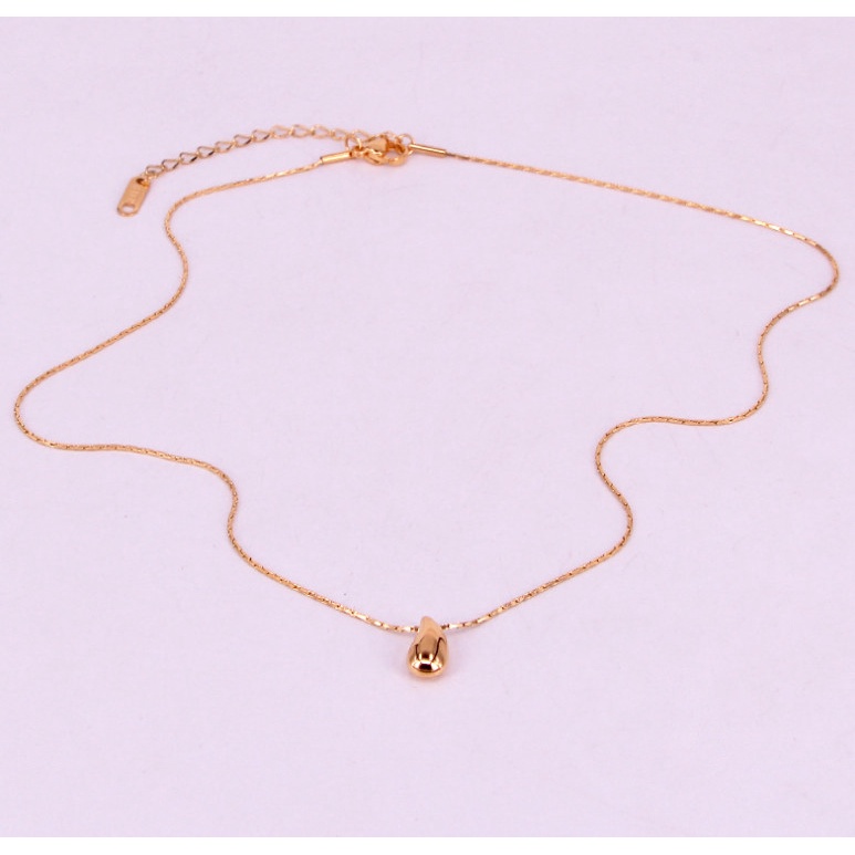 Dây Chuyền Giọt Nước 3D Titan Ko Han Rỉ TT 3928