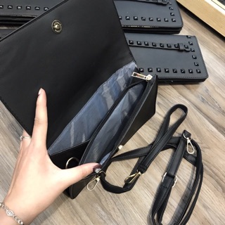 Túi cầm tay đinh tán (ảnh thật)